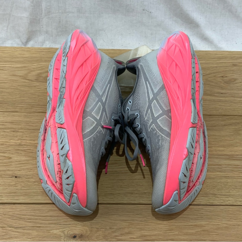 Asics Novablast 4 Sheet Rock/White/Pink Running Shoes Women’s Size 10 - Picture 6 of 10